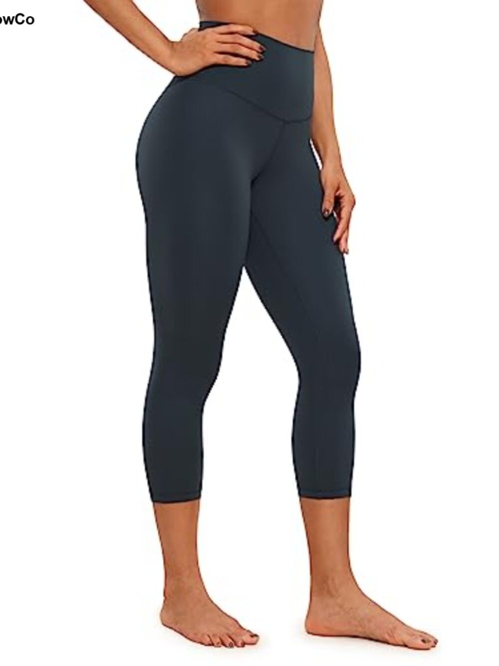 Butterluxe High Waist Capri Yoga Leggings 21" Inseam